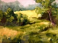 Hill Country Summer (pastel)